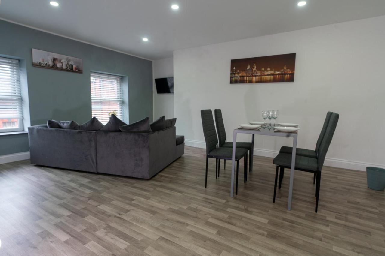 Modern Apartment In Liverpool City Centre Esterno foto